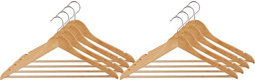 17219008100 cintre eco hêtre naturel lot de 8 p...