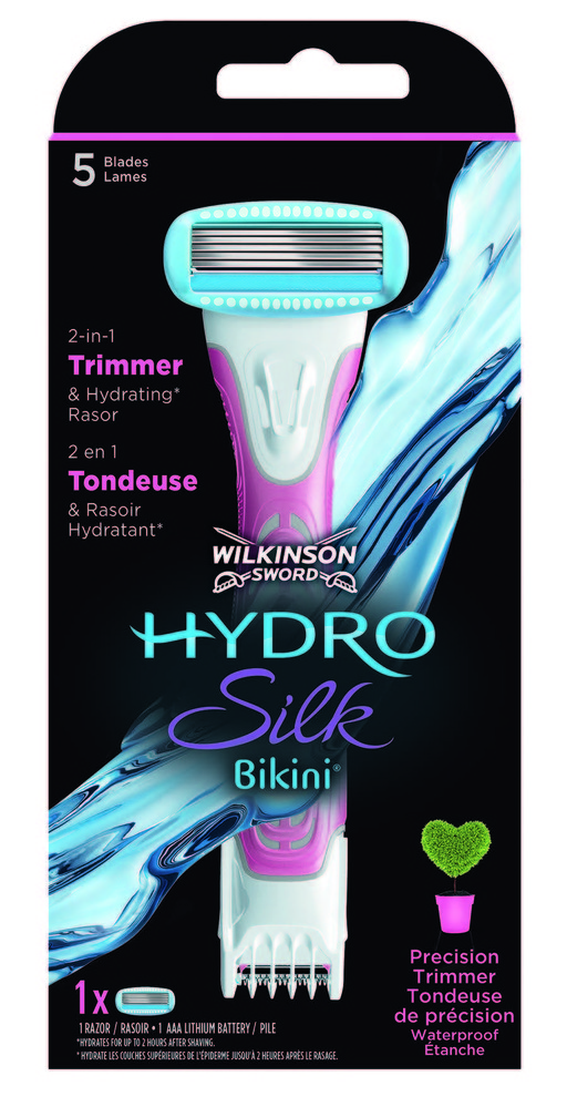 RASOIR + TONDEUSE 2 EN 1 WATERPROOF “HYDRO SILK...
