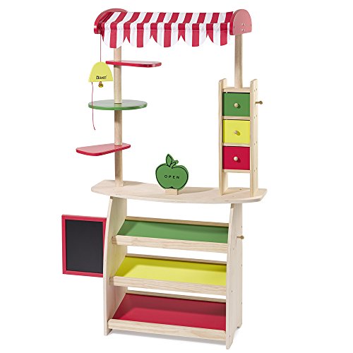 howa - Marchande en bois / Stand de marché 4747