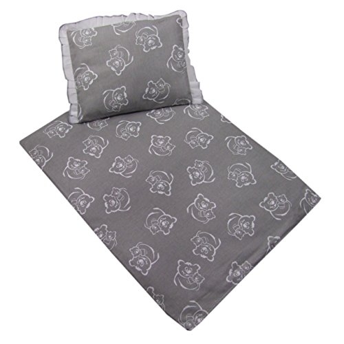 rawstyle 2 pièces Housse pour lit bébé et pouss...