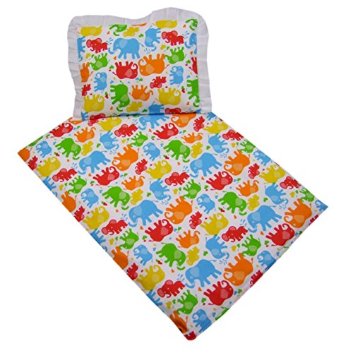 rawstyle 2 pièces Housse pour lit bébé et pouss...