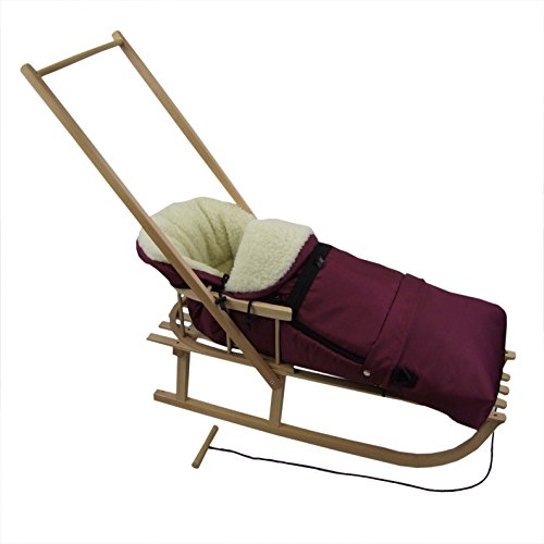 Paquet rawstyle (Break) Traineau en bois avec d...