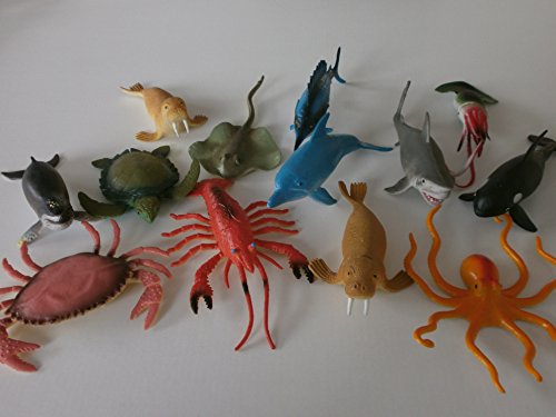 96 Animaux Animaux de Mer 8-14 cm Déco Poissons...