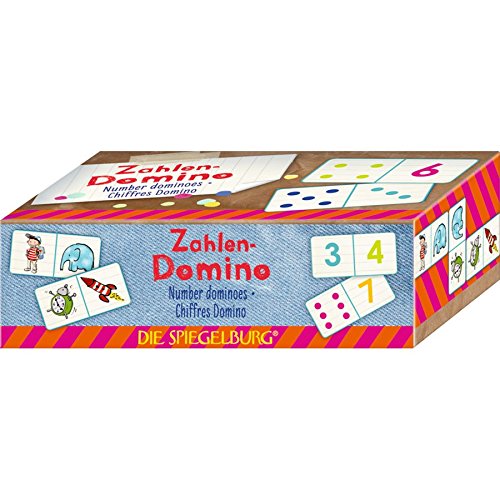 Chiffres Domino Cadeaux bariolés