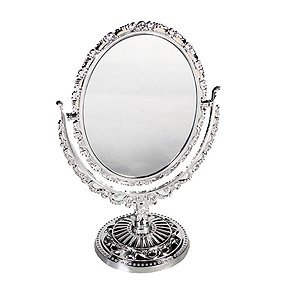 Miroir ovale style baroque