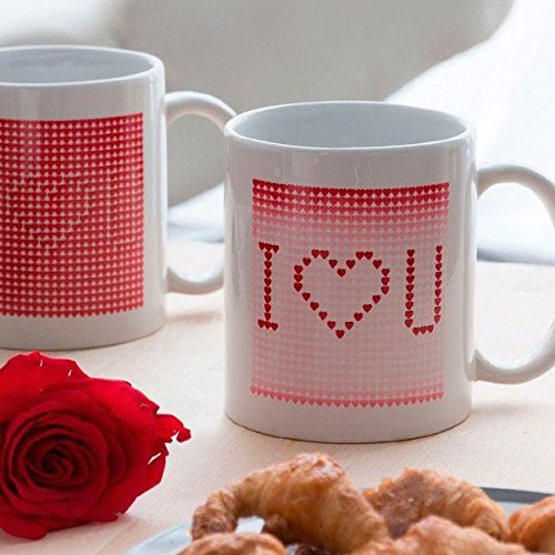 TASSE MAGIQUE BLANCHE I LOVE YOU