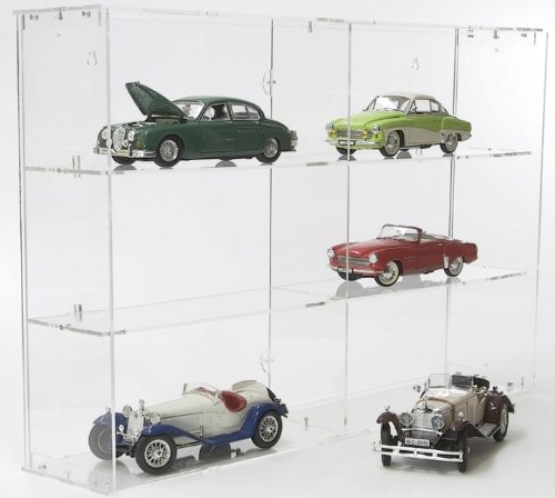 Vitrine modulaire de voitures 1/18 modèle avec ...