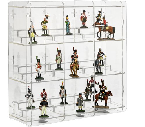 Vitrine pour figurines de collection avec fond ...