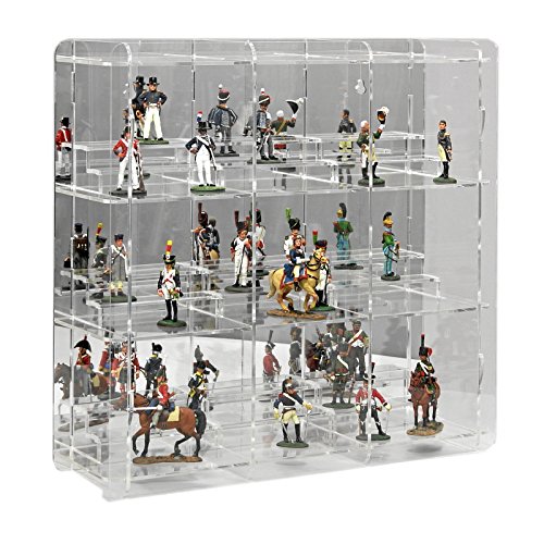 Vitrine SORA pour de figurines avec miroir pann...