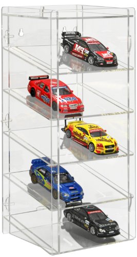 Vitrine de voitures de circuits 1/32 modèle ave...