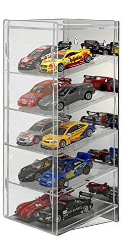 Vitrine de voitures de circuits 1/32 modèle ave...