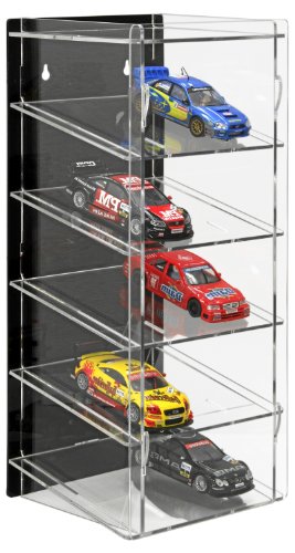 Vitrine de voitures de circuits 1/32 modèle ave...