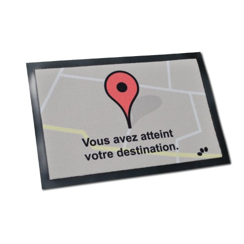 Paillasson "Vous avez atteint votre destination" 4030804008267 FUNICE