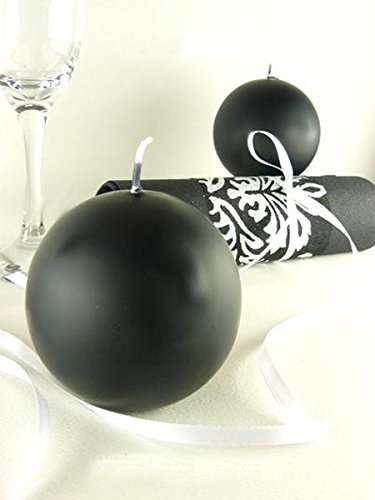 BOUGIE SÉCURITÉ NOIRE 10H 60MM