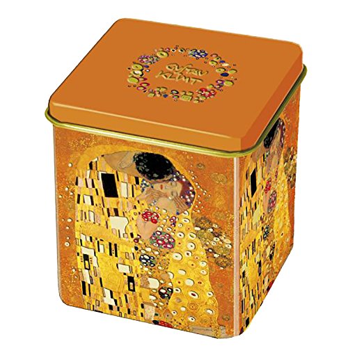 19311 klimt le baiser boîte de thé métal multic...