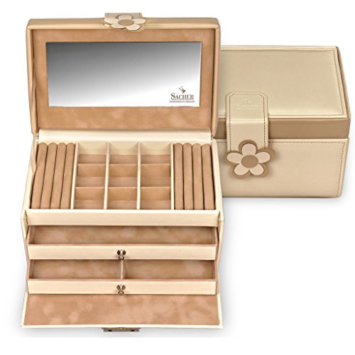 Sacher SACHER Coffret à bijoux Elly / blanc / handmade in Germany code EAN 4031604011815 