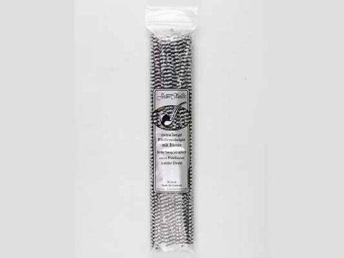 Pfeifenreiniger Brosses à pipes "jEAN cLAUDE noir/blanc 30 cm 50 feuilles outil de nettoyage pour brosse idéal pour lesepfeifen à cheveux 4033215091446 (4033215091446)