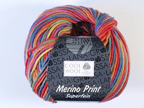 Pelote à tricoter en laine mérinos très fine co...