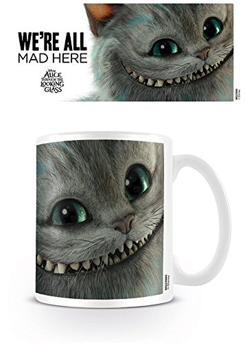 empireposter Empireposter 740328 Alice au pays des merveilles 2 chat du Cheshire - Derrière les miroirs Disney, diamètre 8,5 cm, Céramique, multicolore, 12 x 8 x 9,5 cm 4033705740328 (4033705740328)