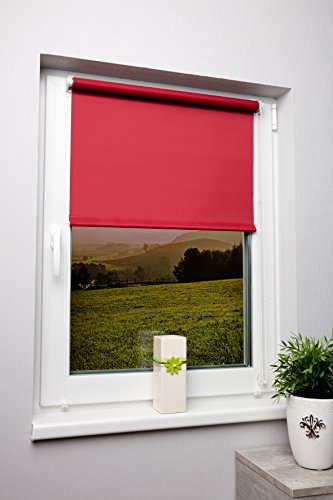 Lumière Du Jour Store occultant rouge cerise - ...