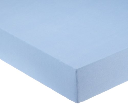 Drap-housse pour berceau - bleu-clair