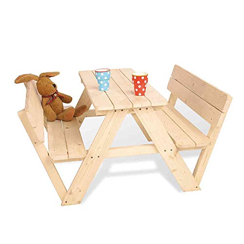 Pique-nique-table - nicki pour 4 avec dossier