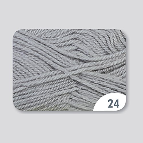 Lisa pelote de laine et lin mélangé 100% acryli...