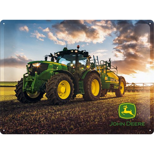 Nostalgic art john deere photo modèle 6150 r-bl...