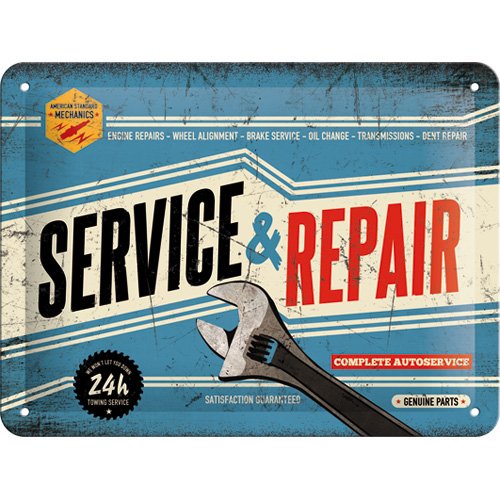 Nostalgic-art-bilderpalette-service best garage...