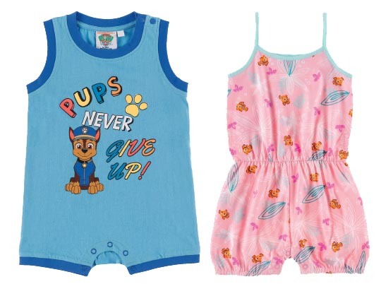 COMBINAISON BÉBÉ “DISNEY OU PAT’PATROUILLE”