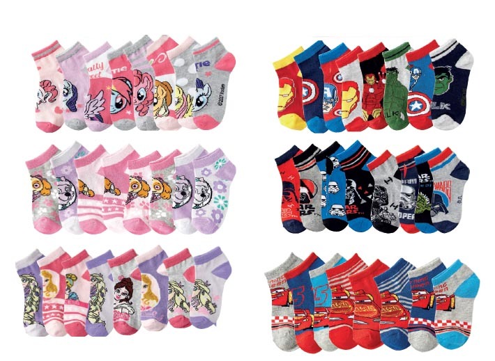 LOT DE 8 PAIRES DE CHAUSSETTES ENFANT