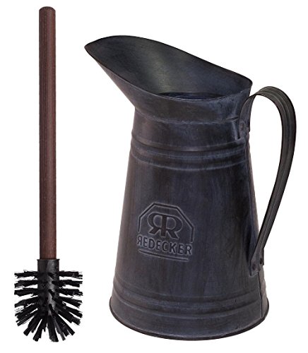 Brosse WC avec ensemble en métal - idéal pour l...