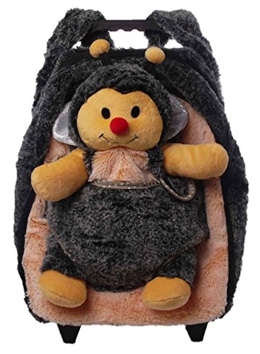 6902 - 3in1 petit trolley abeille , jaune/gris ...