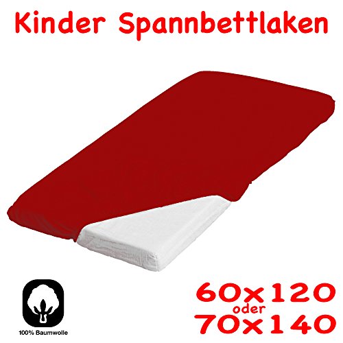 Drap housse en jersey pour lit bébé/enfant 70 x...