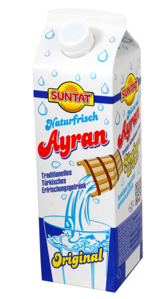BOISSON LACTÉE AU YAOURT AYRAN 
