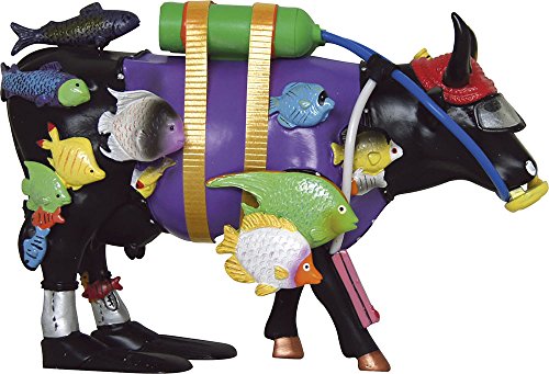 Cow parade CowParade - Vache Cow Parade : Médium Jacques Moosteau 47776 code EAN 4040491477765 