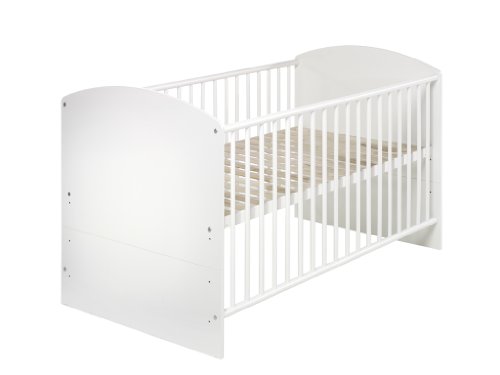 Lit bébé classic-line décor blanc