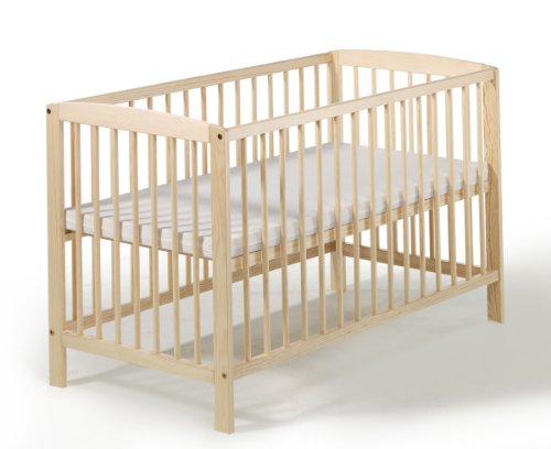 Lit bébé - felix - natural - 60 x 120 cm