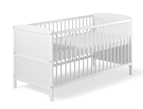 Lit bébé conny blanc 70 x 140 cm