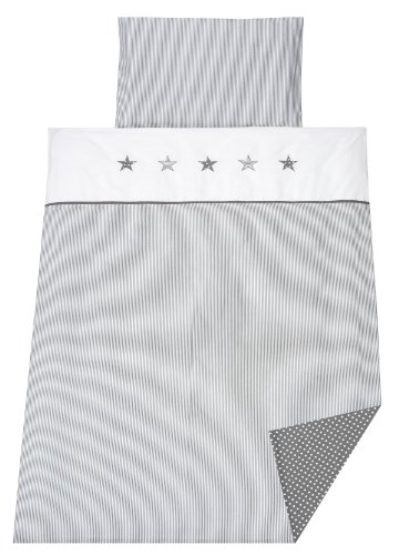 Linge de lit - set à 2 pièces - star grey - gris