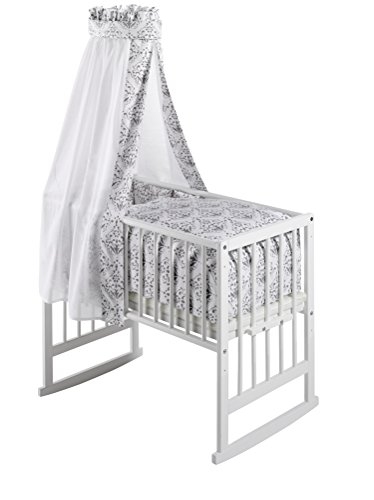 Berceau bébé multifonctionnel vario blanc avec ...