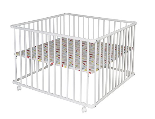 Parc bébé basic, 75 x 100 cm, plastique prisma ...