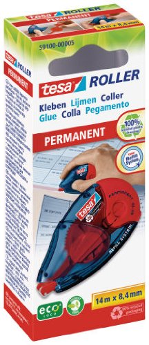 Tesa tesa Roller Lot de 5 Rollers de colle permanente Ecologo rechargeable 14m x 8,4mm code EAN 4042448118820 