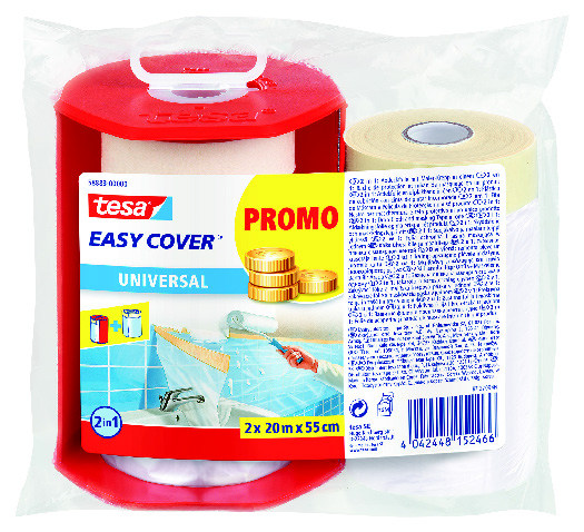 BÂCHE DE PROTECTION AVEC RUBAN DE MASQUAGE 4042448152466 (4042448152466)