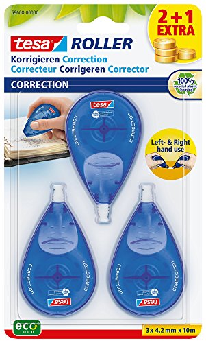 Ecologo lot de 3 rollers de correction droitier...