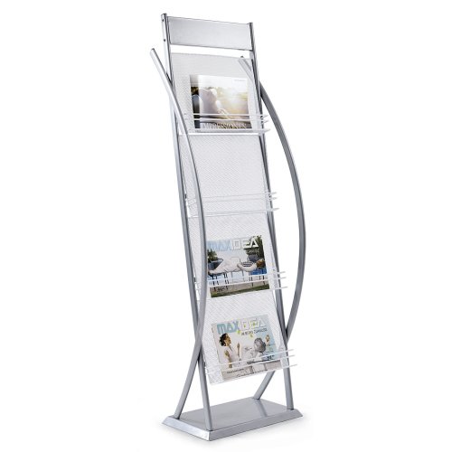 Porte-brochures présentoir à prospectus 4 casie...