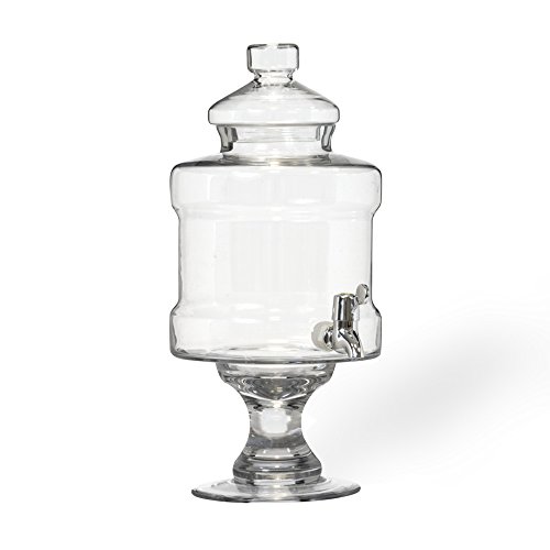 Distributeur à boisson avec couvercle en verre ...