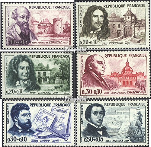 France 1309-1314 (complète.Edition.) 1960 Rouge Cross (Timbres pour les collectionneurs) 4043155829221 Prophila Collection