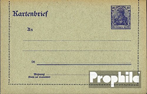 Allemand Empire k18a officiel vente de cartes 1...