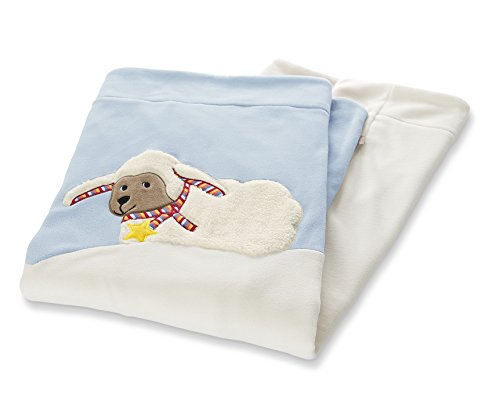 Couverture en polaire motif stanley le mouton b...